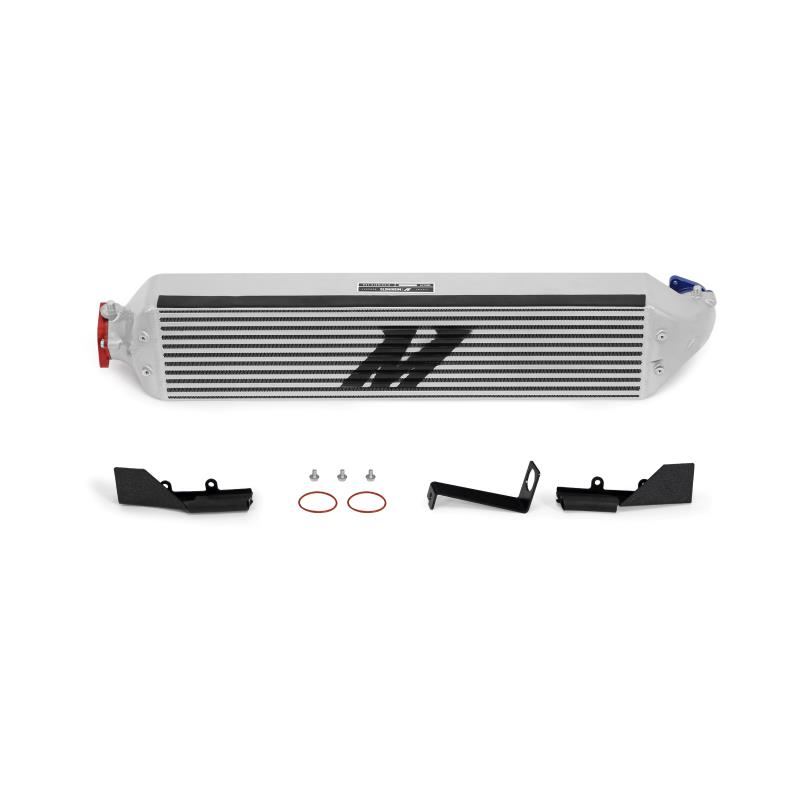 Mishimoto 2016+ Honda Civic 1.5T / 2017+ Honda Civic Si Silver Intercooler Kit w/Red Pipes - 0