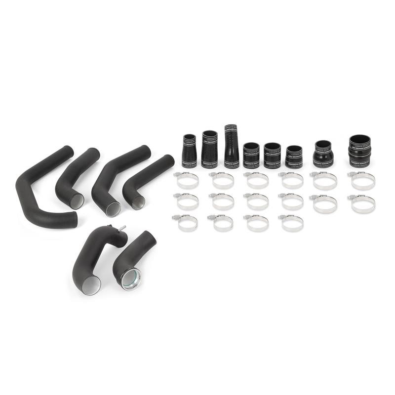 Mishimoto 15-17 Ford F-150 2.7L EcoBoost Silver Performance Intercooler Kit w/ Black Pipes