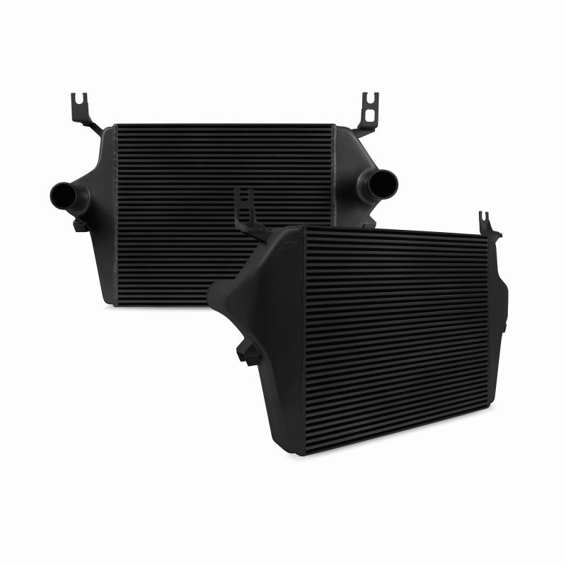 Mishimoto 03-07 Ford 6.0L Powerstroke Intercooler Kit w/ Pipes (Black) - 0