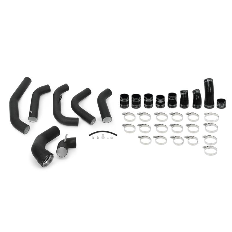 Mishimoto 15-16 Ford F-150 EcoBoost 3.5L Silver Performance Intercooler Kit w/ Black Pipes