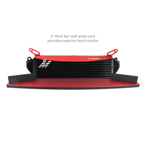 Mishimoto 2023+ Toyota GR Corolla Intercooler & Pipe Kit - Black Cooler - Red Pipes