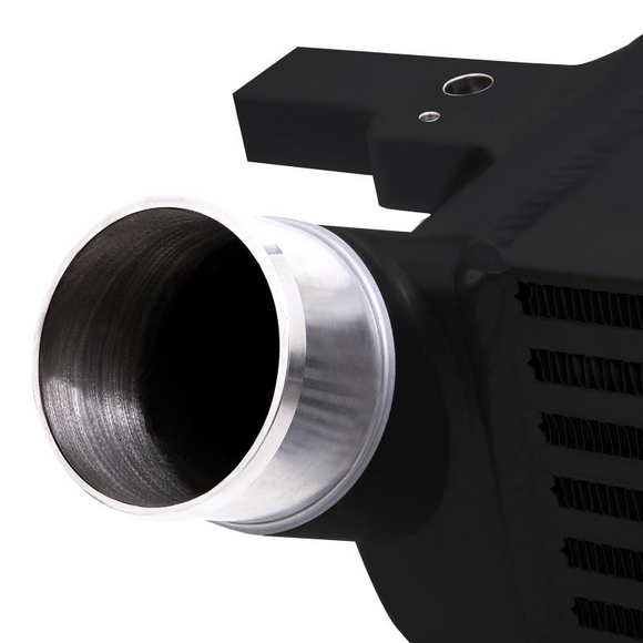 Mishimoto 2015 Ford Mustang EcoBoost Performance Intercooler Kit - Black Core Wrinkle Black Pipes
