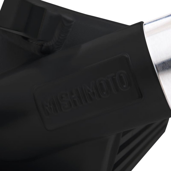 Mishimoto 2015 Ford Mustang EcoBoost Performance Intercooler Kit - Black Core Polished Pipes