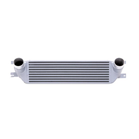 Mishimoto 2015 Ford Mustang EcoBoost Performance Intercooler Kit - Silver Core Wrinkle Black Pipes - 0