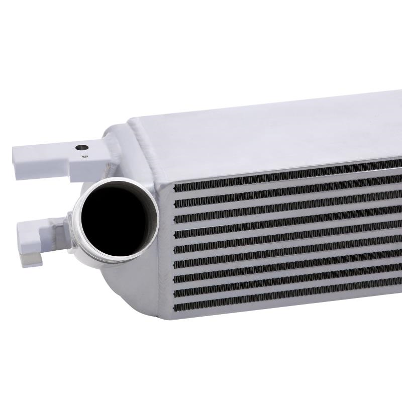 Mishimoto 2015 Ford Mustang EcoBoost Performance Intercooler Kit - Silver Core Wrinkle Black Pipes