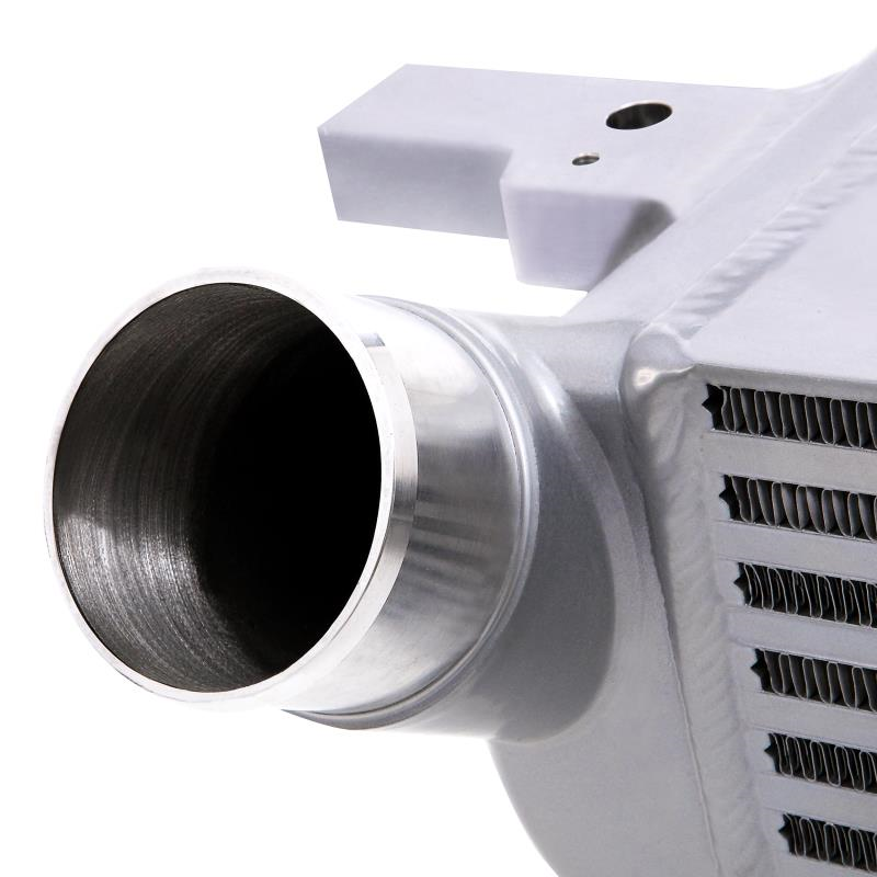 Mishimoto 2015 Ford Mustang EcoBoost Performance Intercooler Kit - Silver Core Wrinkle Black Pipes