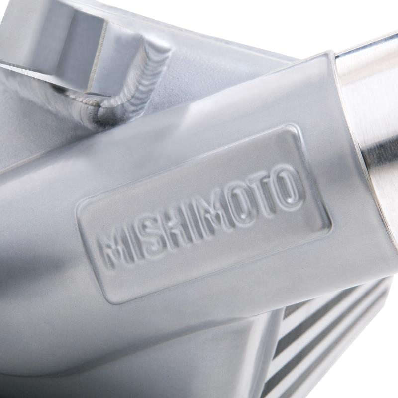 Mishimoto 2015 Ford Mustang EcoBoost Performance Intercooler Kit - Silver Core Wrinkle Black Pipes