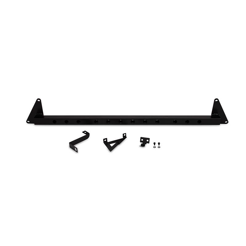 Mishimoto 08-14 Subaru STI Front-Mount Intercooler Kit w/ Black Crash Beam - Black Core - 0