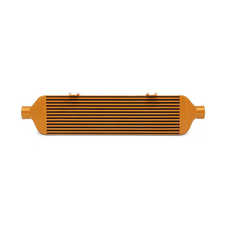 Mishimoto 15-19 Subaru STI Front-Mount Intercooler Kit w/ Black Crash Beam - Gold Core - 0