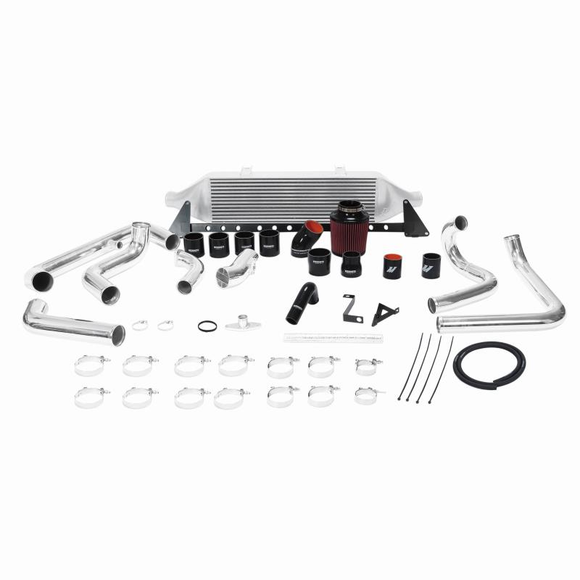 Mishimoto 08+ Subaru WRX Front-Mount Intercooler Kit w/ Air Box - Silver