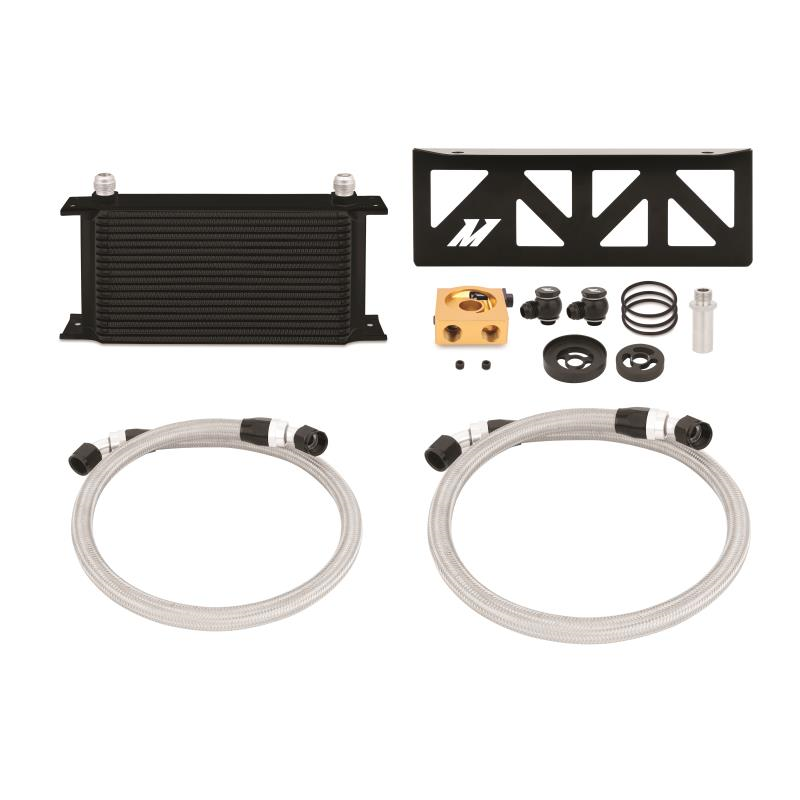 Mishimoto 13+ Subaru BRZ/Scion FR-S Thermostatic Oil Cooler Kit - Black