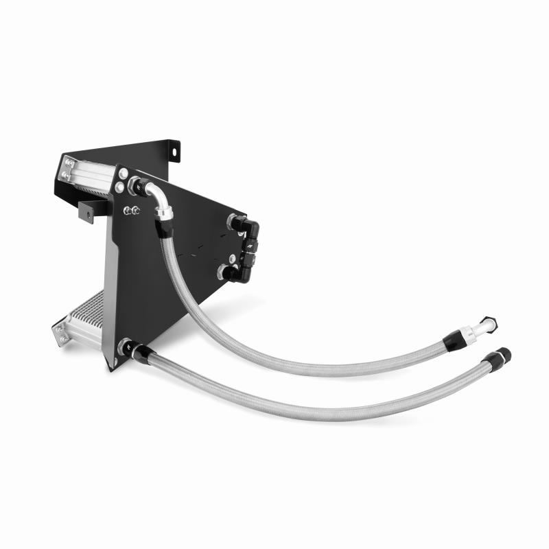 Mishimoto 08+ Mitsubishi Evolution X Black Oil Cooler Kit - 0