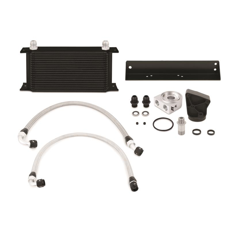 Mishimoto 10-11 Hyundai Gensis Coupe 3.8L Black Oil Cooler Kit