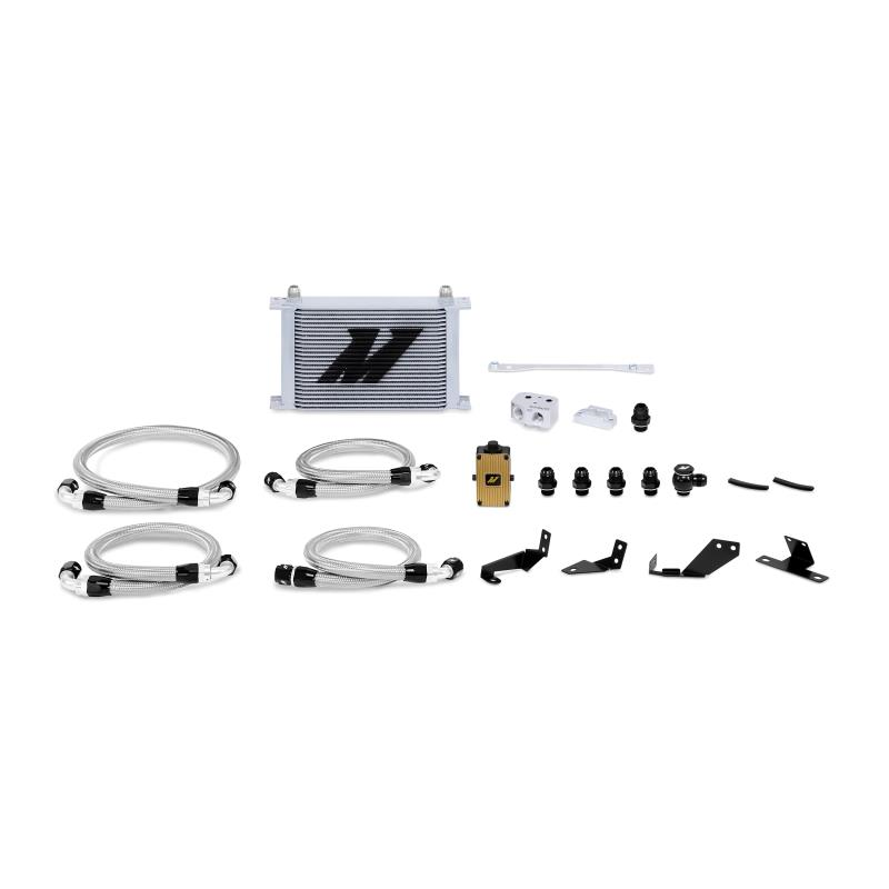 Mishimoto 04-06 Pontiac GTO 5.7L/6.0L Thermostatic Oil Cooler Kit - Silver - 0