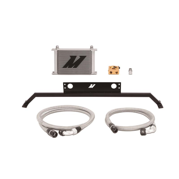Mishimoto 11-14 Ford Mustang GT 5.0L Oil Cooler Kit - Silver