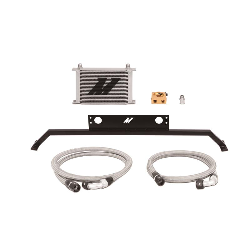 Mishimoto 11-14 Ford Mustang GT 5.0L Oil Cooler Kit - Silver