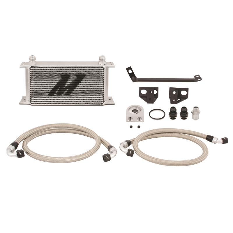 Mishimoto 15 Ford Mustang EcoBoost Non-Thermostatic Oil Cooler Kit - Silver