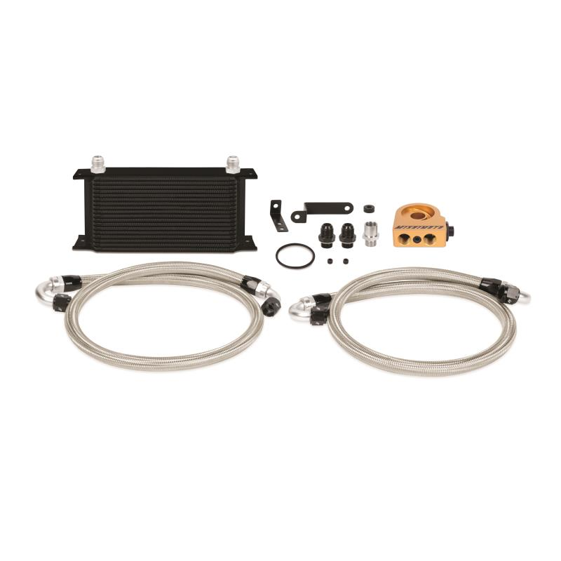 Mishimoto 08-14 WRX/STi Thermostatic Oil Cooler Kit - Black