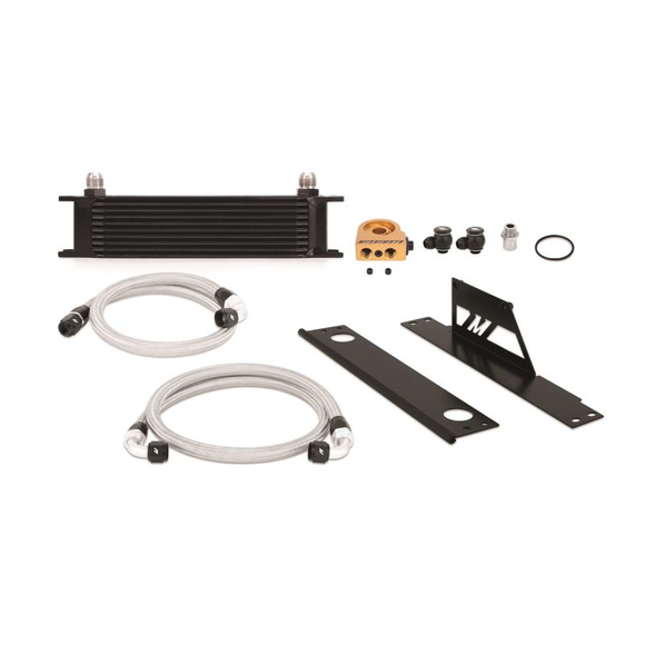 Mishimoto 01-05 Subaru WRX/STi Oil Cooler Kit - Black