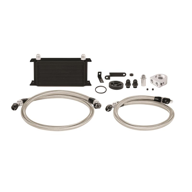 Mishimoto 08-14 Subaru WRX Oil Cooler Kit - Black