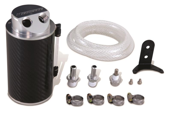 Mishimoto Carbon Fiber Oil Catch Can 10mm Fittings