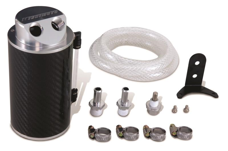 Mishimoto Carbon Fiber Oil Catch Can 10mm Fittings