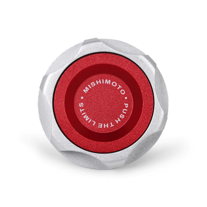 Mishimoto 2015+ Ford Mustang EcoBoost/2013+ Ford Focus ST Oil Filler Cap - Red - 0