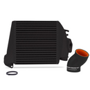 Mishimoto 08-14 Subaru WRX Top-Mount Intercooler Kit - Powder Coated Black & Black Hoses-1
