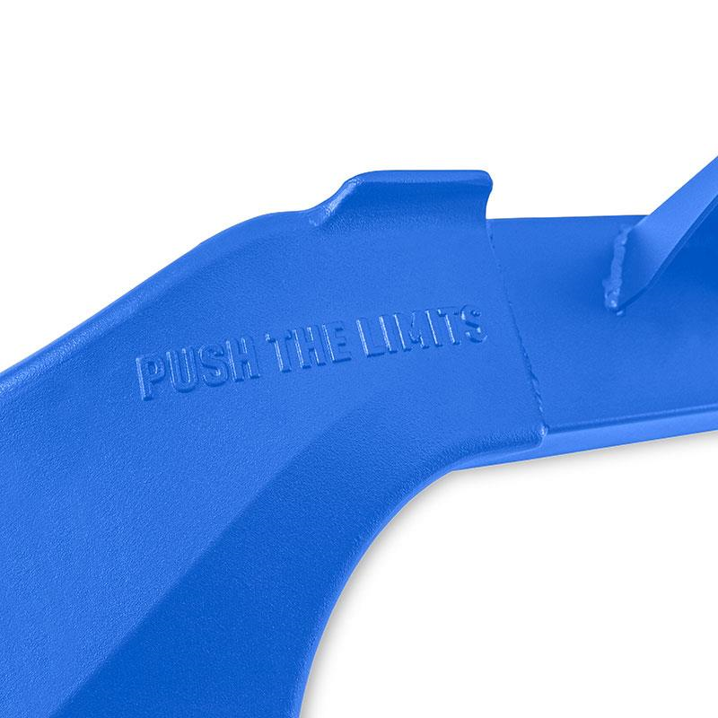 Mishimoto 2011-2016 Ford 6.4L Powerstroke Upper Support Bar - Micro-Wrinkle Blue