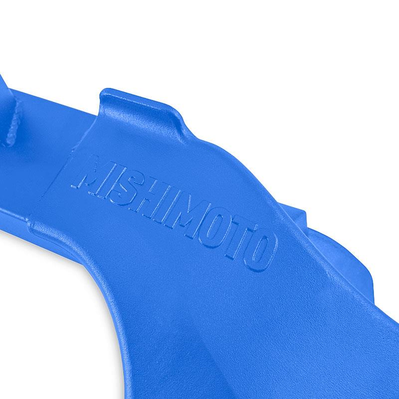 Mishimoto 2011-2016 Ford 6.4L Powerstroke Upper Support Bar - Micro-Wrinkle Blue