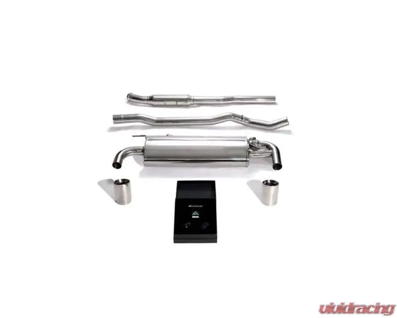ARMYTRIX Valvetronic Exhaust System Mini Clubman JCW 2.0L F54 2019+ - Chrome Silver
