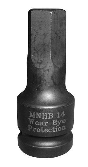 Metalnerd 14 Mm Hex Bit Socket (Impact Grade) | MNHB14