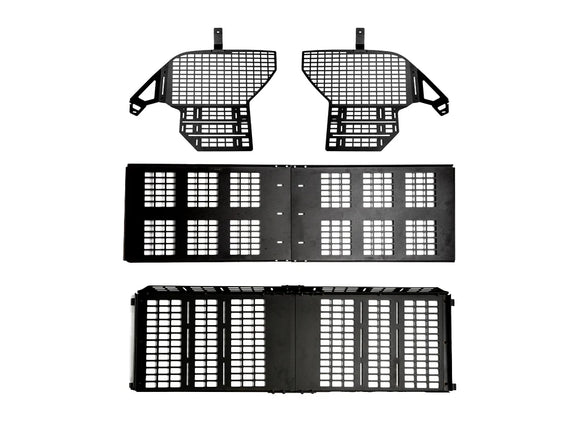 Cali Raised 10-24 Toyota 4Runner Interior Rear Molle Panel - 2 Row Seating/Both Sides & Middle Tray