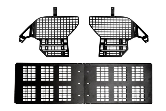Cali Raised 10-24 Toyota 4Runner Interior Rear Molle Panel - 3 Row Seating / Both Sides & Upper Tray