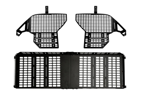 Cali Raised 10-24 Toyota 4Runner Interior Rear Molle Panel - 2 Row Seating / Both Sides & Upper Tray