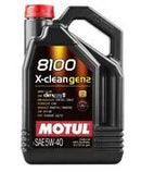8100 X-CLEAN GEN2 5W-40 Engine Oil (5 Liter) - Motul 109762-2