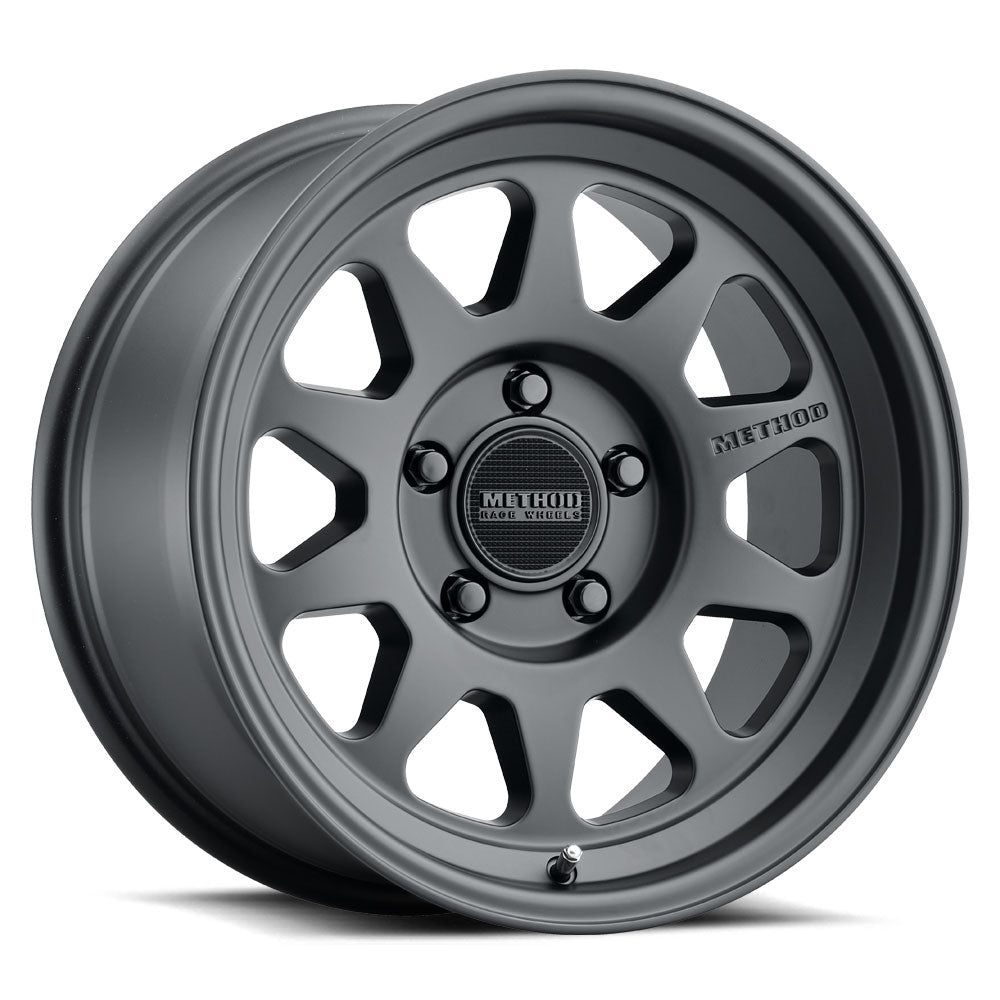 Method MR316 17x8.0 25mm Offset 5x150 110.50mm CB Matte Black Wheel