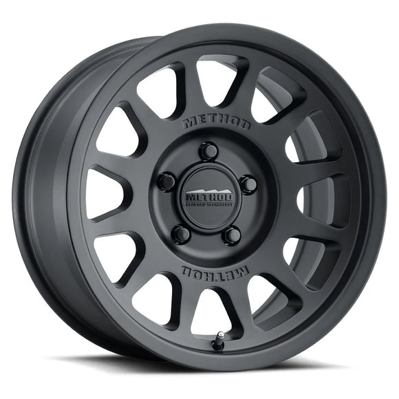 Method MR703 17x8.5 35mm Offset 5x150 110.5mm CB Bead Grip Matte Black Wheel