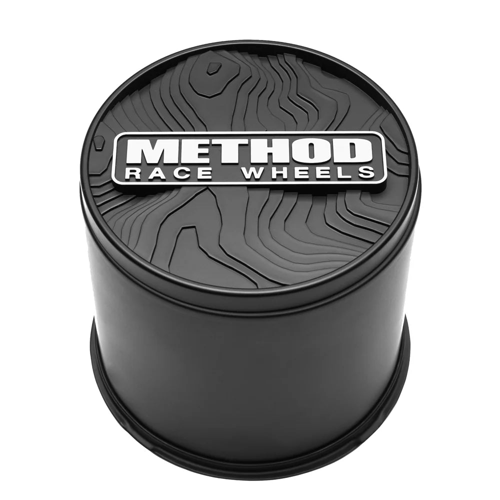 Method Cap TOPO - 93mm - Black - Push Thru - 0