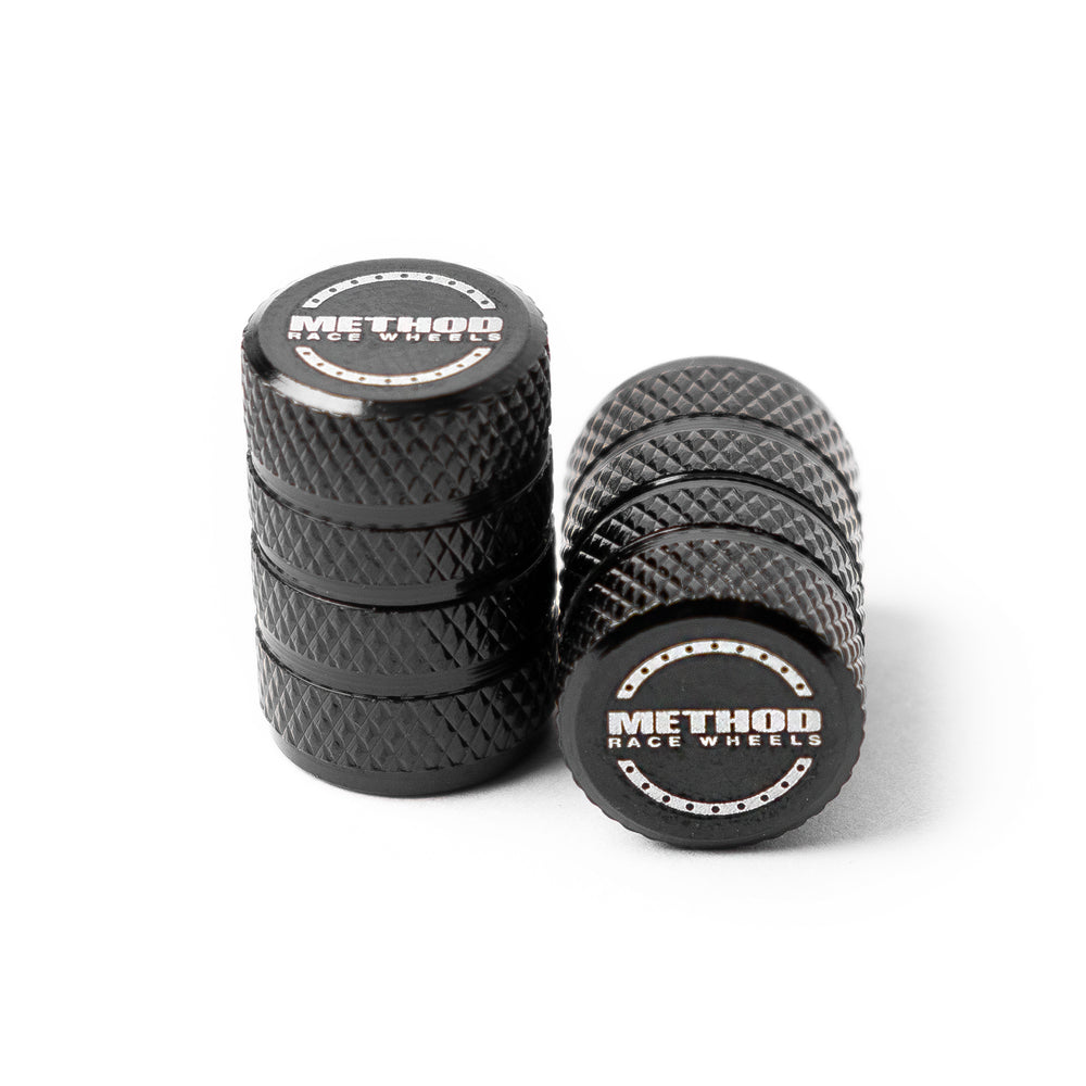 Method Valve Stem Cap 5 pack - Black