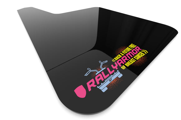 Rally Armor Universal Black Mud Flap BCE Logo