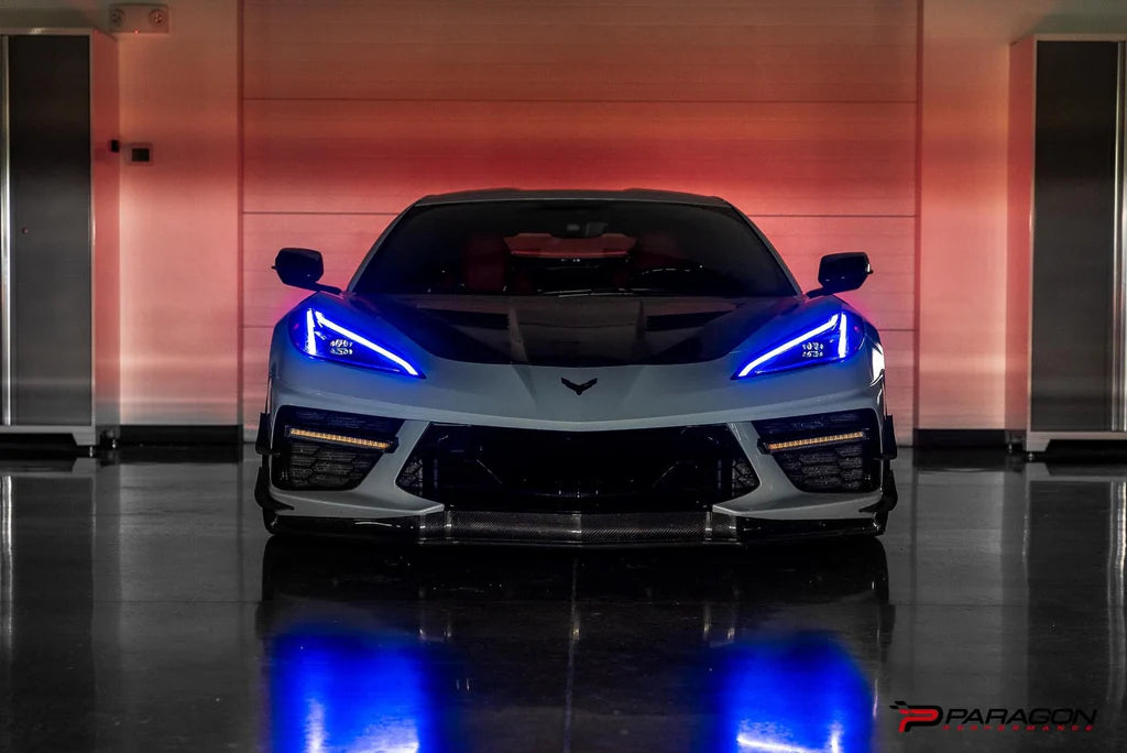 Motorsport+ C8 Corvette Race Style DRL LED Module Set - Yellow / Red / Blue