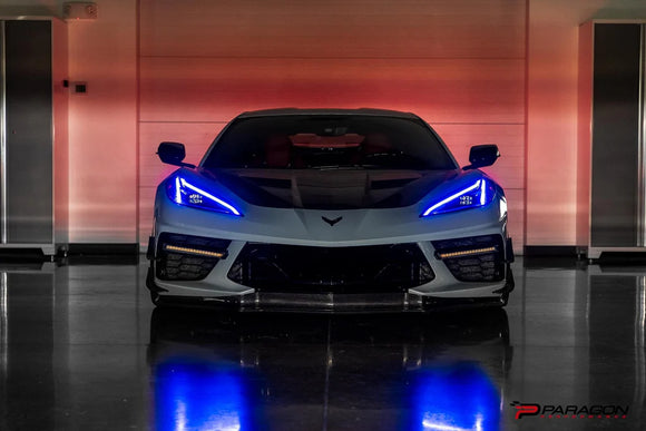 Motorsport+ C8 Corvette Race Style DRL LED Module Set - Yellow / Red / Blue