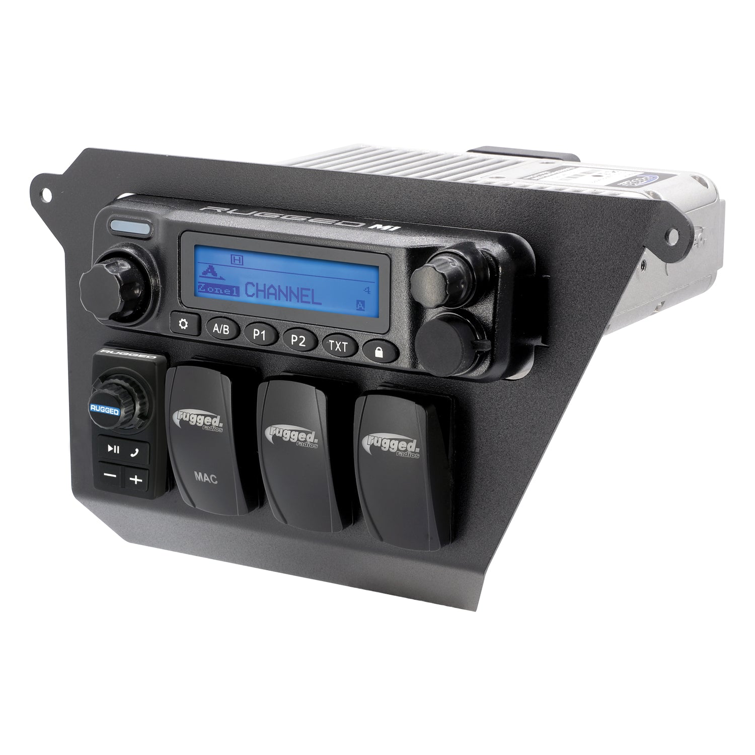 Rugged Radios Honda Pioneer Mount for Radio Switches or Rocker Switch Intercom