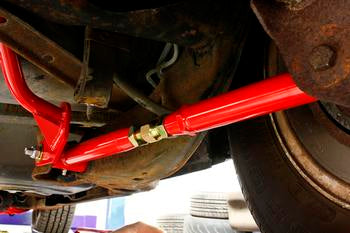 BMR 82-02 3rd Gen F-Body Chrome Moly Lower Control Arms On-Car Adj. (Polyurethane) - Red - 0