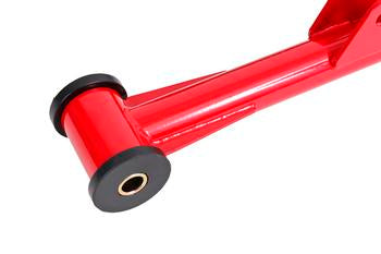 BMR 10-15 5th Gen Camaro Chrome Moly Non-Adj. Rear Lower Control Arms (Delrin) - Red