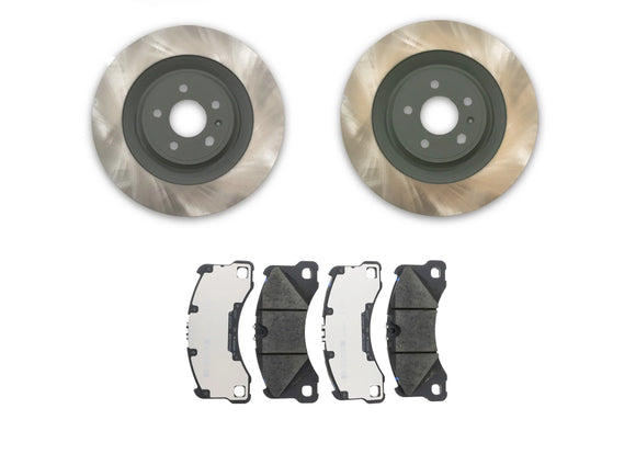 Flat 6 Motorsports - Complete OEM Brake Replacement Kit (Macan Turbo w/ Performance Package)