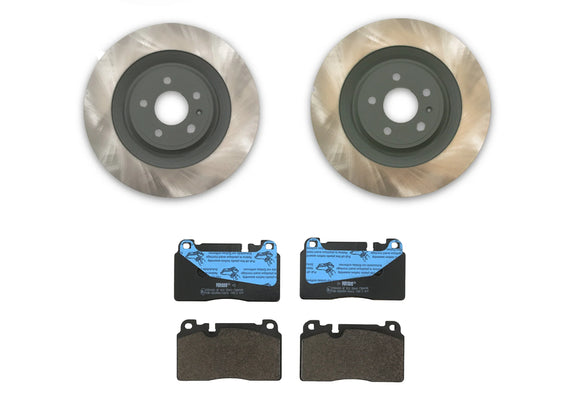 Flat 6 Motorsports - Complete OEM Brake Replacement Kit (Macan Base)
