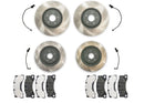 Flat 6 Motorsports - Complete OEM Brake Replacement Kit (Macan Turbo w/ Performance Package)-1