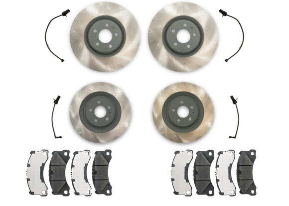 Flat 6 Motorsports - Complete OEM Brake Replacement Kit (Macan Turbo w/ Performance Package)